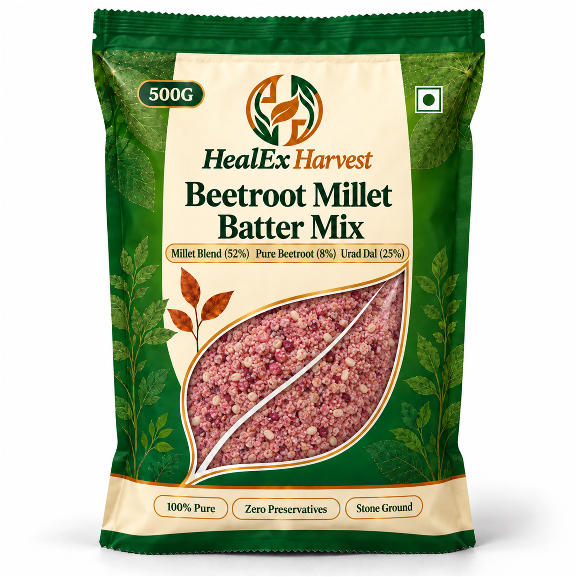 Beetroot Millet Batter Mix
