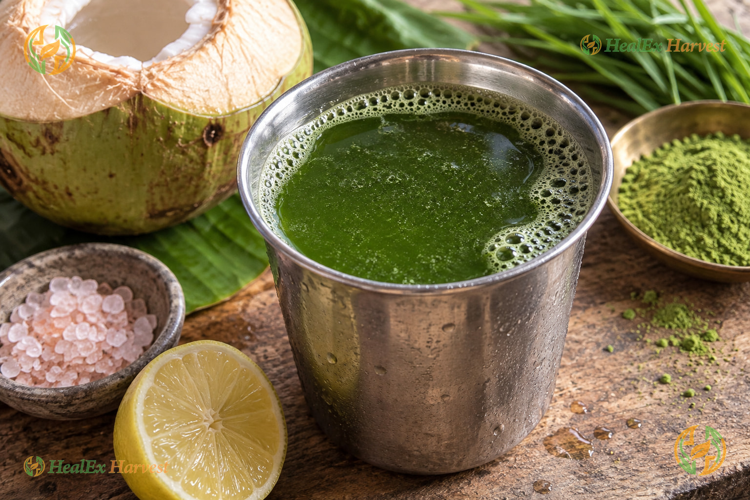 Alkalizing Barley Grass Electrolyte Recovery Drink