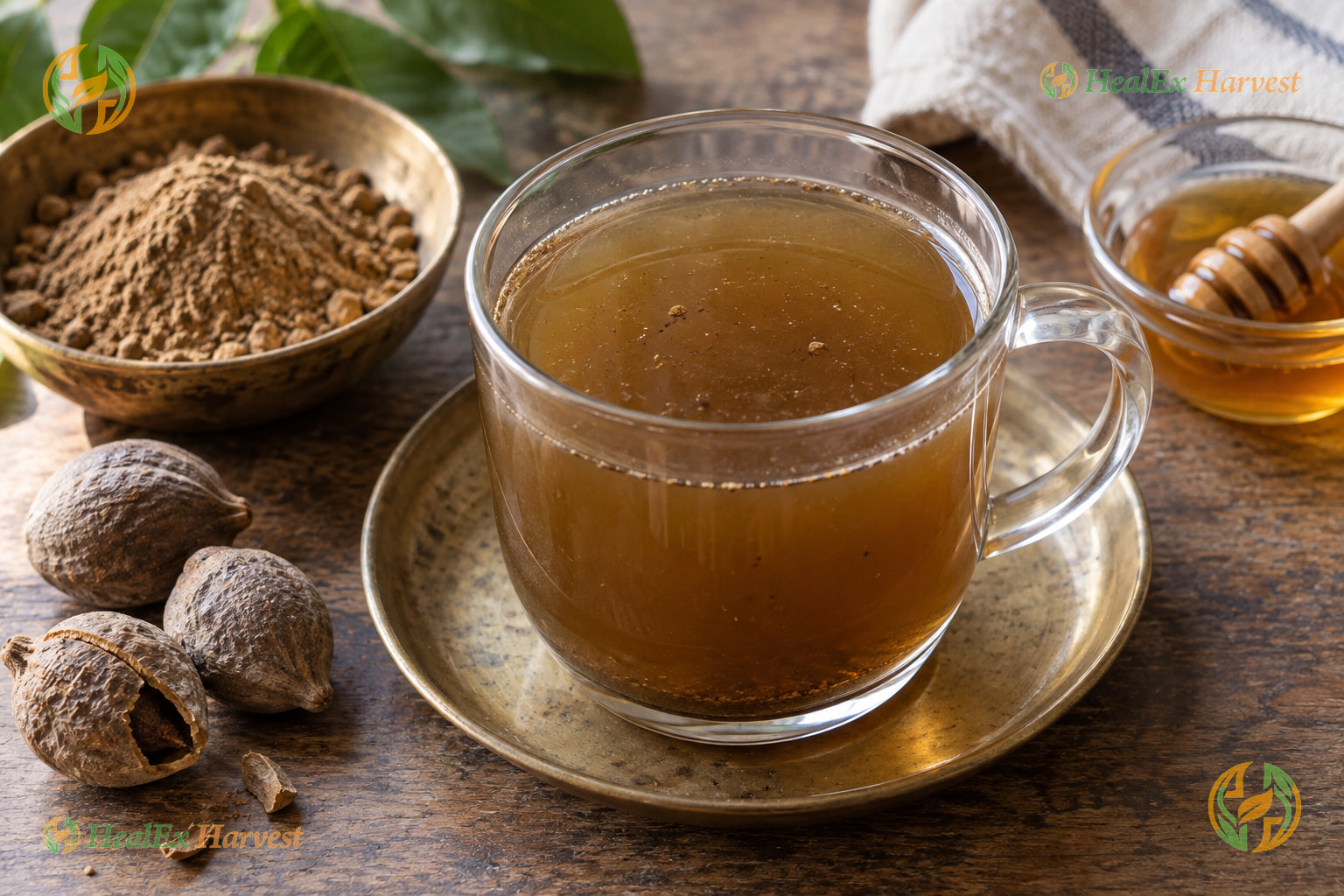 Bibhitaki Baheda Ayurvedic Throat & Digestion Soothing Tea