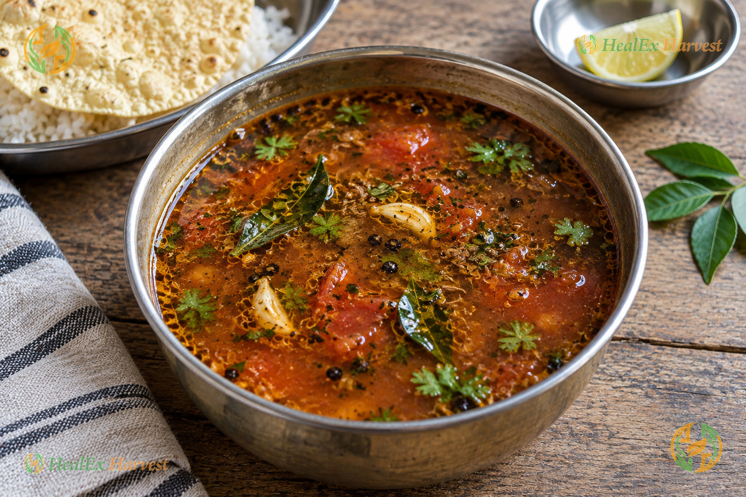 Instant Tangy Tomato Rasam & Comfort Soup
