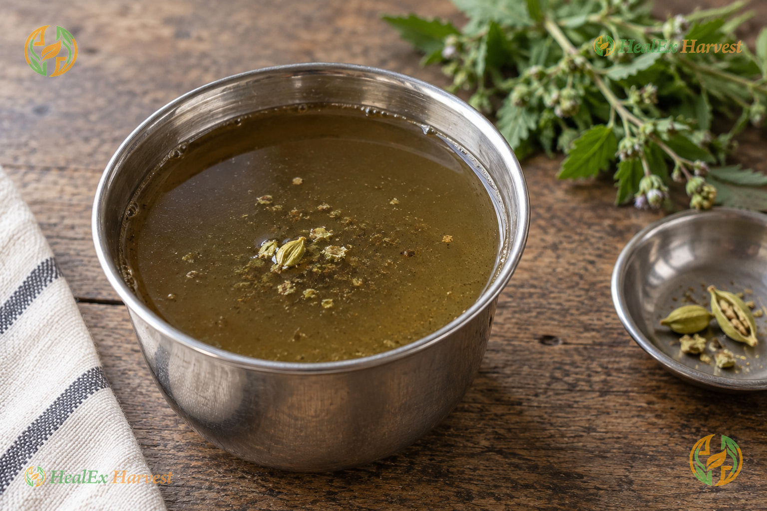 Sahadevi Leaf Kashaya, the decoction Dr. Khadar Vali describes