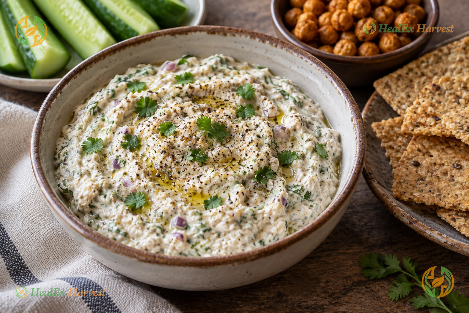 Savory Creamy Onion Herb Dip & Rich Curry Enhancer