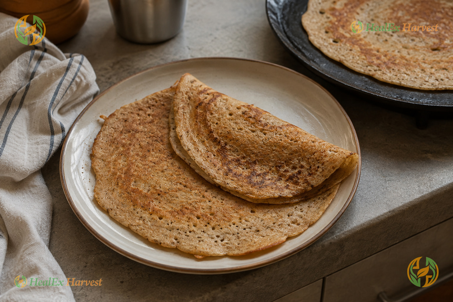 Banana Powder Dosa