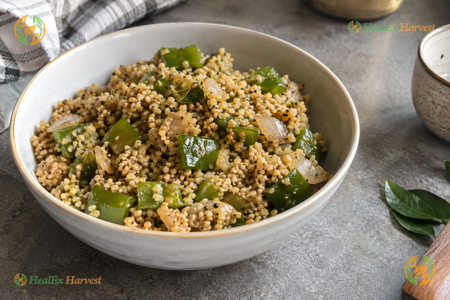 Kodo Millet Capsicum Rice (Arikelu)