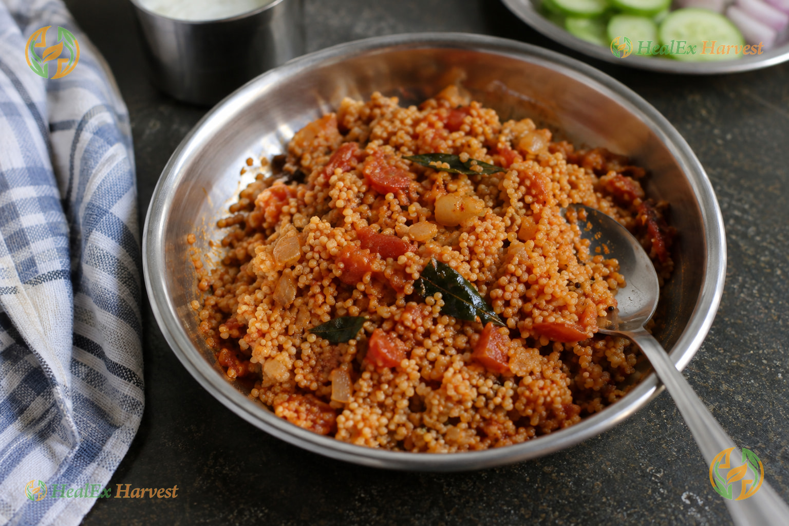 Kodo Millet Tomato Rice (Arikelu)
