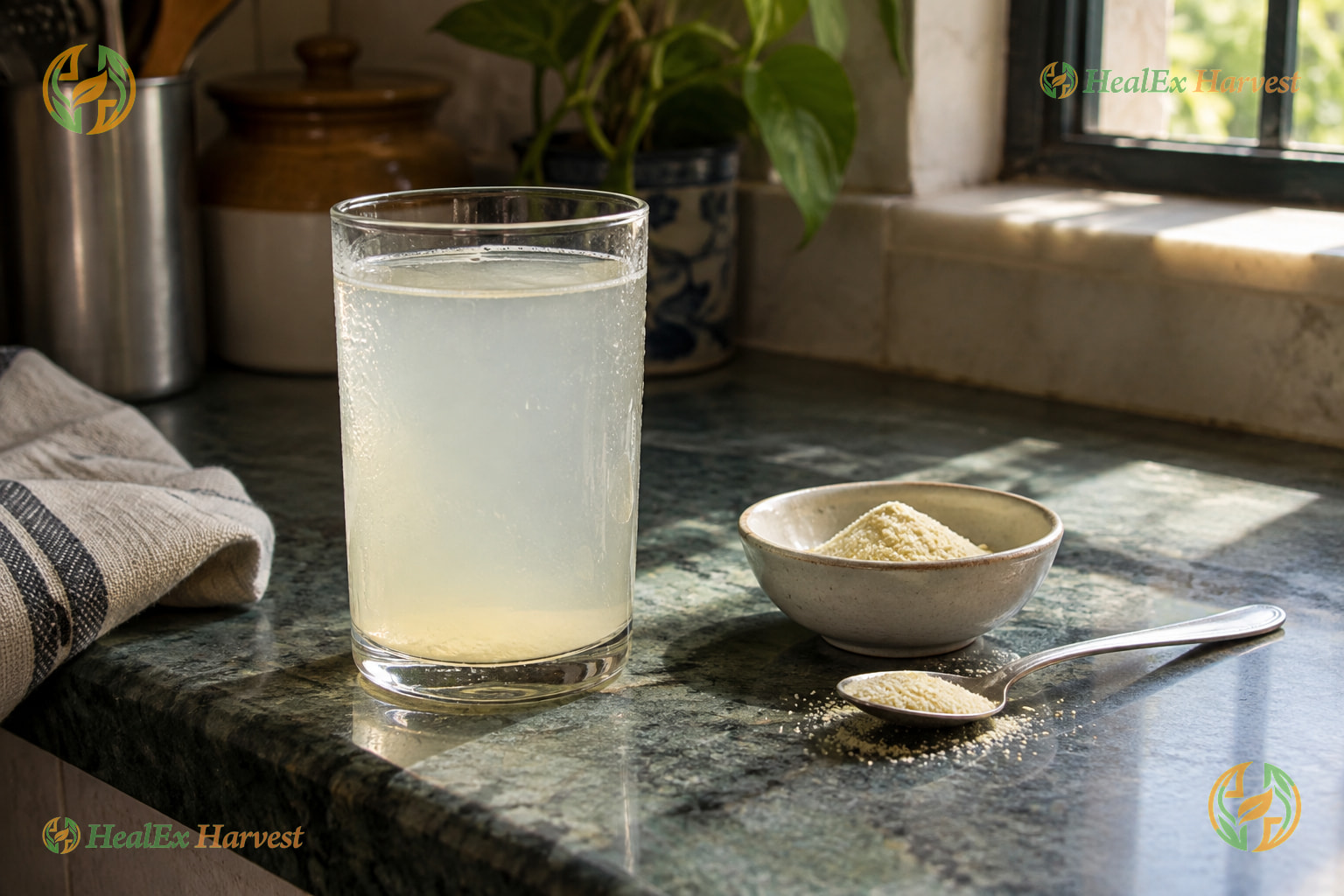 Lemon Fruit Powder Pani