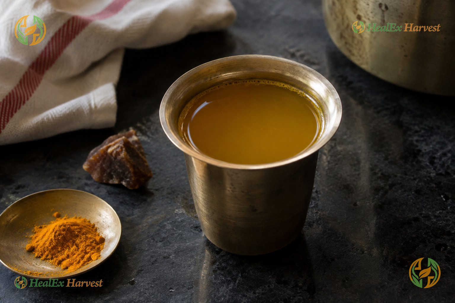 Turmeric Kashaya, the decoction Dr. Khadar Vali describes