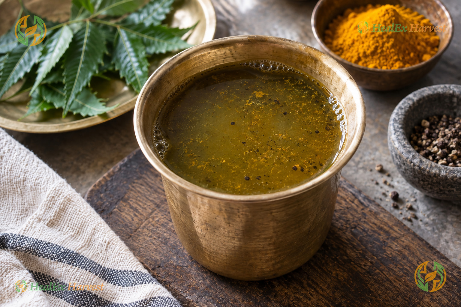Traditional Neem & Turmeric Blood Purifier Elixir (Kashayam)